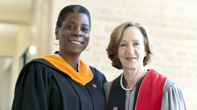 Ursula Burns and Susan Hockfield